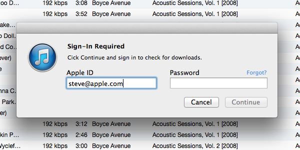 itunes keeps asking for password mac
